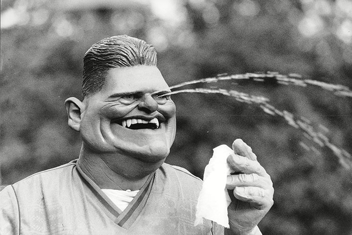 Spitting Image: Puppet Of a crying Paul Gascoigne