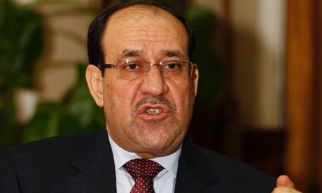 Primeiro-ministro do Iraque, Nouri al-Maliki.