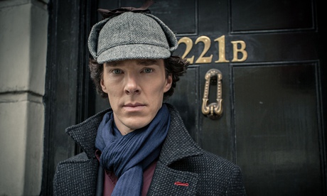 Benedict Cumberbatch as Sherlock Holmes in the BBC's production