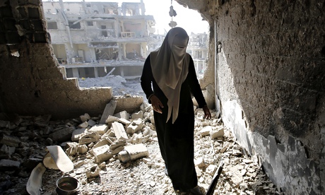 gaza city home destruction