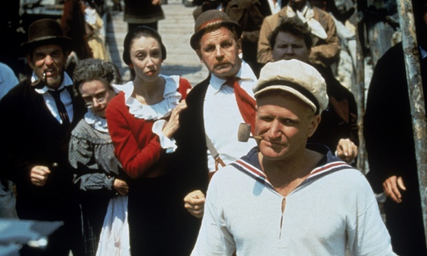 Robin Williams as Popeye in 1980