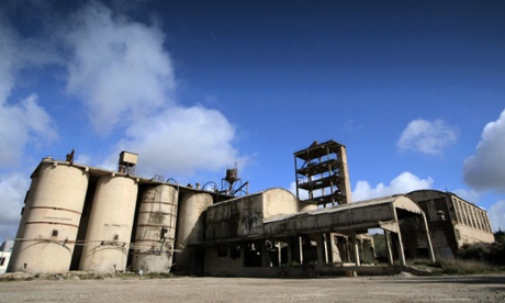 Cement factory in south-western city of Badajoz