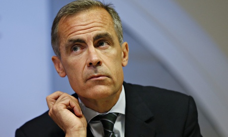 Bank of England governor Mark Carney
