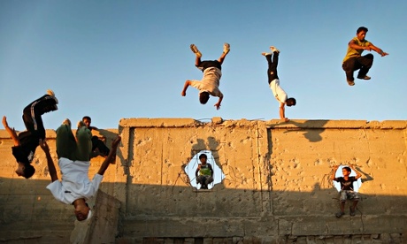 Parkour in Gaza 2012