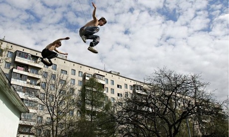 Parkour in Moscow