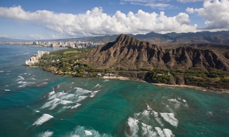 Diamond Head, Waikiki, Oahu, Hawaii