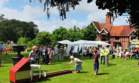 Village fete, Hoxne, Suffolk.
