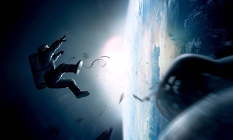 Screenshot from the film Gravity