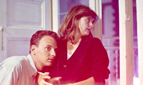 Tim Dowling and his wife on thier honeymoon in Capri in 1992