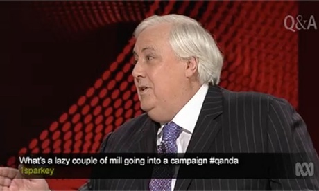 Clive Palmer on Q&A