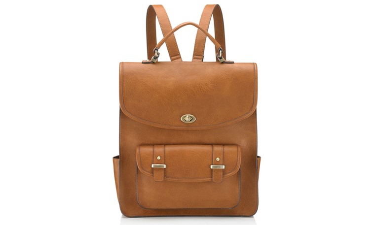 10 of the best rucksacks: 10 of the best rucksacks - tan rucksack by Accessorize