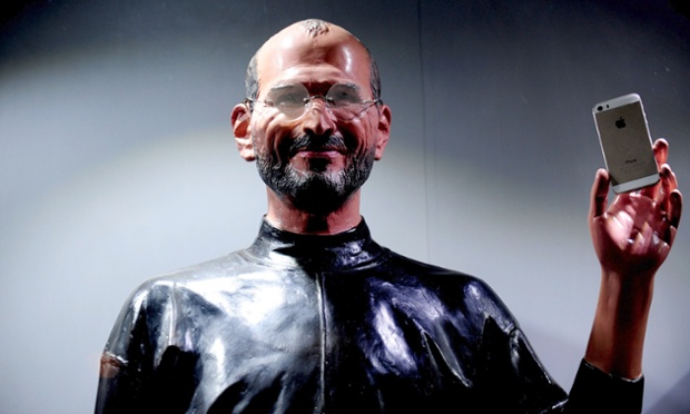 Steven Jobs wax figure  Steven Jobs wax figure at Apple store in Shenyang, Liaoning Province, China