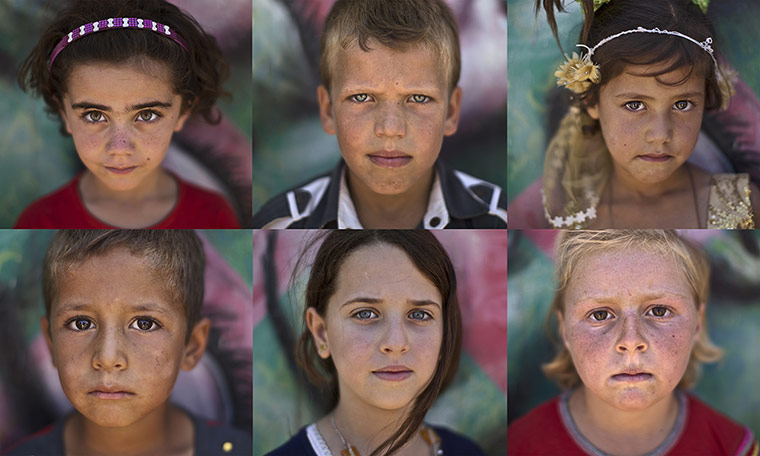 20 photos: Syrian refugee children