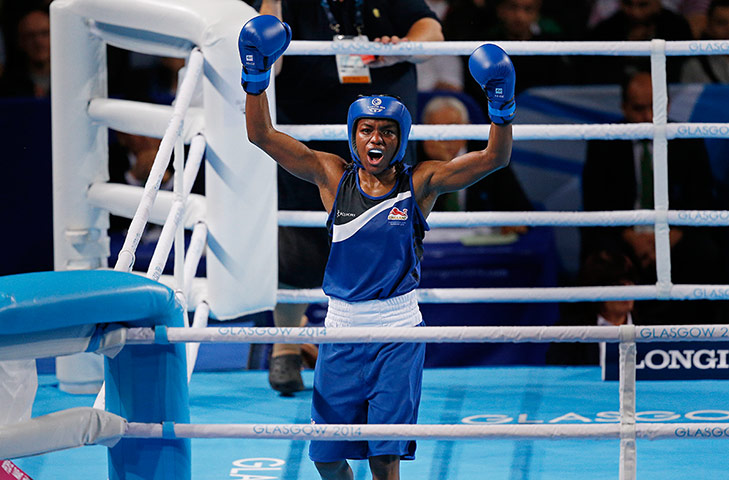 Tom Jenkins day 10: Nicola Adams celebrates