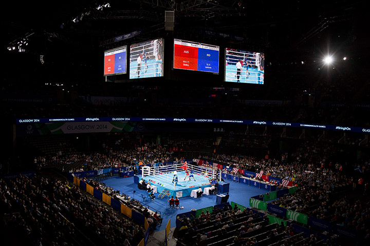 Tom Jenkins day 10: A huge crowd watching the final in the SSC Hydro 