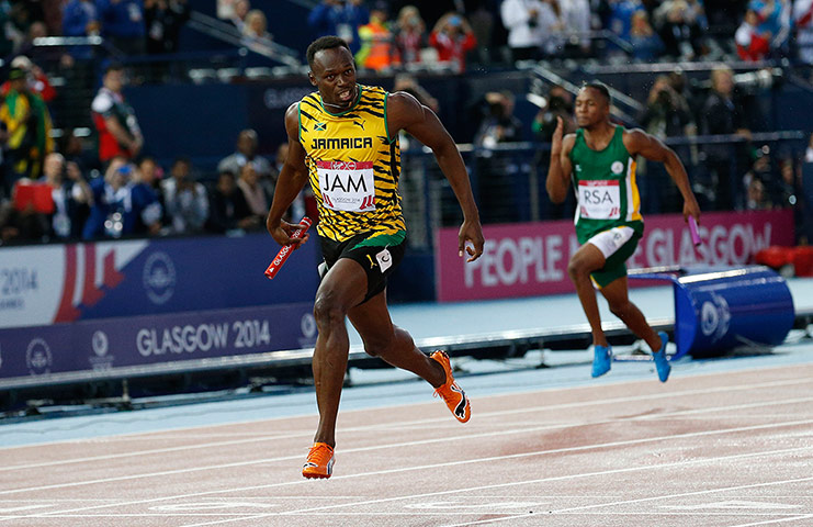 Usain Bolt by Tom Jenkins: Usain Bolt