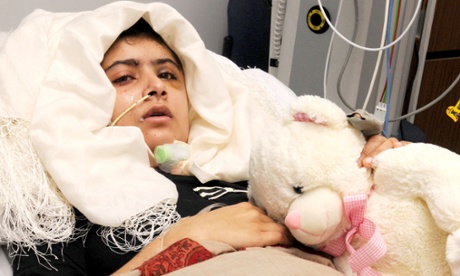 Malala recovering in Queen Elizabeth Hospital