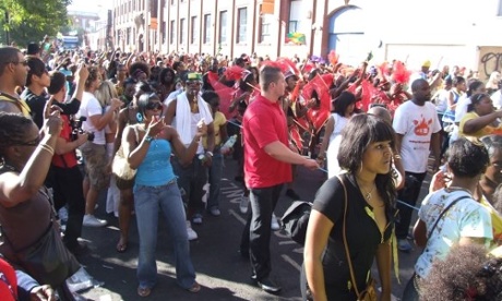 people during street parade notting hill carnival