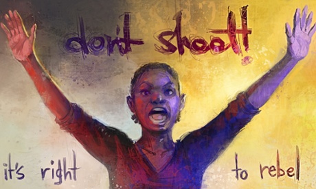 dont shoot illustration