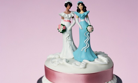 Same sex wedding cake