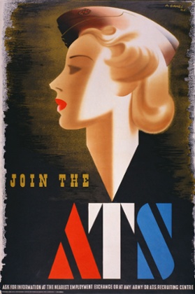Abram Games’s wartime ATS  recruitment poster