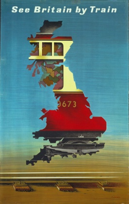 See Britain By Train poster by Abram Games