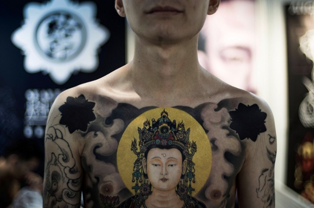 Tattoo artists from around the world convene for the 2nd Hong Kong Tattoo Convention