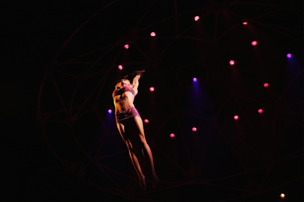 Cirque Du Soleil rehearse Totem at Alexandra Park in Auckland, New Zealand