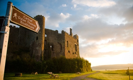 Laughrne Castle.