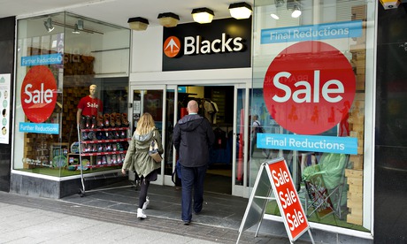 Sales are on at the Bullring shops in Birmingham