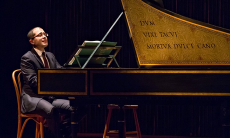 Mahan Esfahani playing Bach at Snape Proms