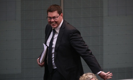 The Member for Charlton Pat Conroy gets 94A-ed during question time in the House of Representatives, Tuesday 26th August 2014