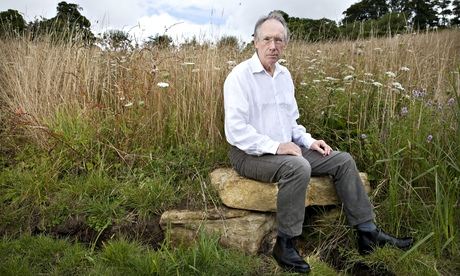 ‘Privileged existence’: Ian McEwan photographed  by Karen Robinson for the Observer New Review earli