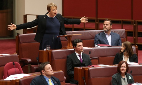 Australian Greens Senator from Victoria Janet Rice delivers his first speech in the senate this evening, Wednesday 27th August 2014