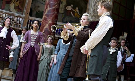 Alison Balsom in Gabriel at Shakespeare's Globe