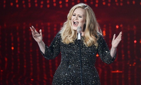 Adele: expect eye-watering sales. Photograph: Kevin Winter/Getty ...