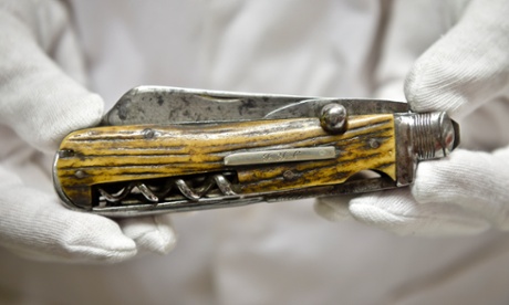 Isambard Kingdom Brunel's penknife, made in Sheffield around 1840.