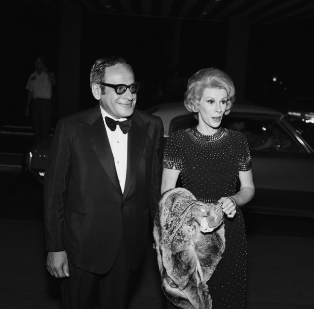 10th Anniversary Party of The Tonight Show Joan Rivers with her husband producer Edgar Rosenberg  September 30, 1972