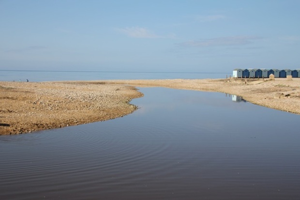 'Tranquil early morning at Charmouth Dorset'
