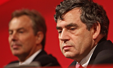Gordon Brown and Tony Blair