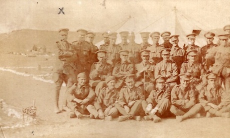 Soldiers having survived Gallipoli