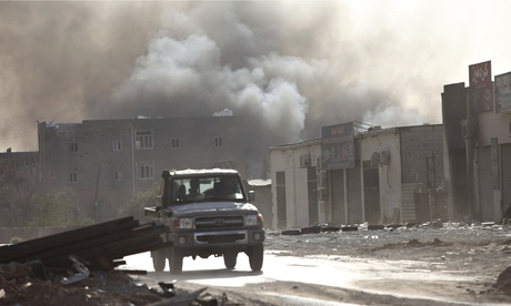 Fighting in Tripoli, Libya