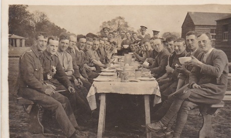 Cheshire Yeomany-Shropshire Light Infantry: My grandfather, Harry Beech (3rd from left), was in the Cheshire Yeomanry in France early in the war, I guess this would have been taken in 1914 or 15 as he also fought in Egypt and Belgium later in the war.