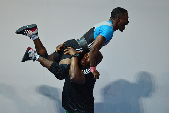 sport: Nigeria's silver medalist Yinka Ayenuwa