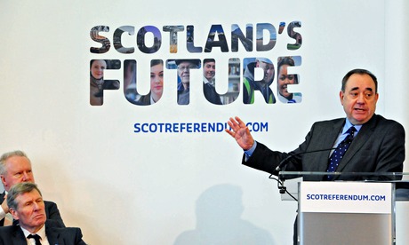 A report from the Scottish government suggested Scots would be £1,000 a year better with independenc