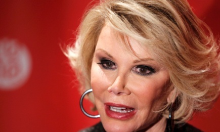 Joan Rivers in 2010. Photograph: Lucas Jackson/Reuters