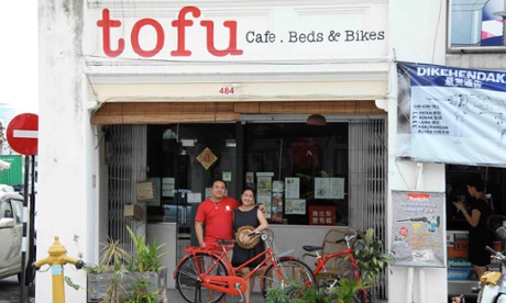 Tofu Cafe Beds Bikes, Penang
