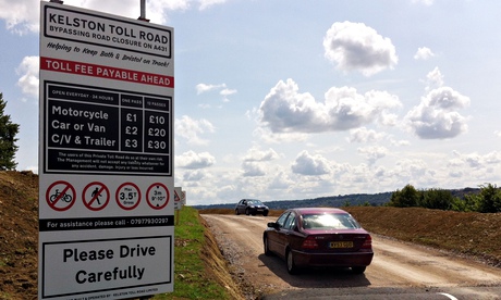 Toll road opens near Bath