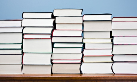 Piles of books