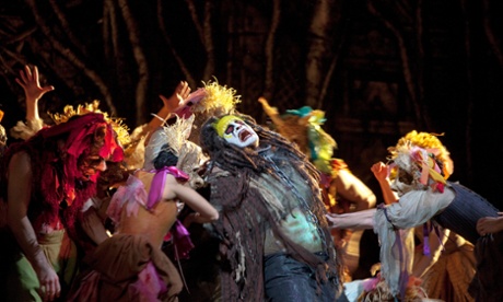 Pasticcio opera Enchanted Island, new to the Met in 2011 and revived in July 2014.